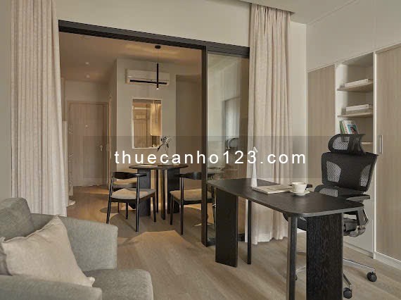 Hình thật, giá thật – căn hộ 1 phòng ngủ, nội thất cao cấp, ban công view Bitexco, kế chợ Bến Thành