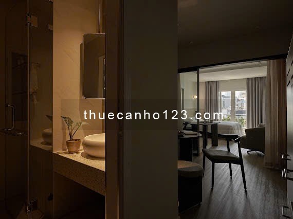 Hình thật, giá thật – căn hộ 1 phòng ngủ, nội thất cao cấp, ban công view Bitexco, kế chợ Bến Thành