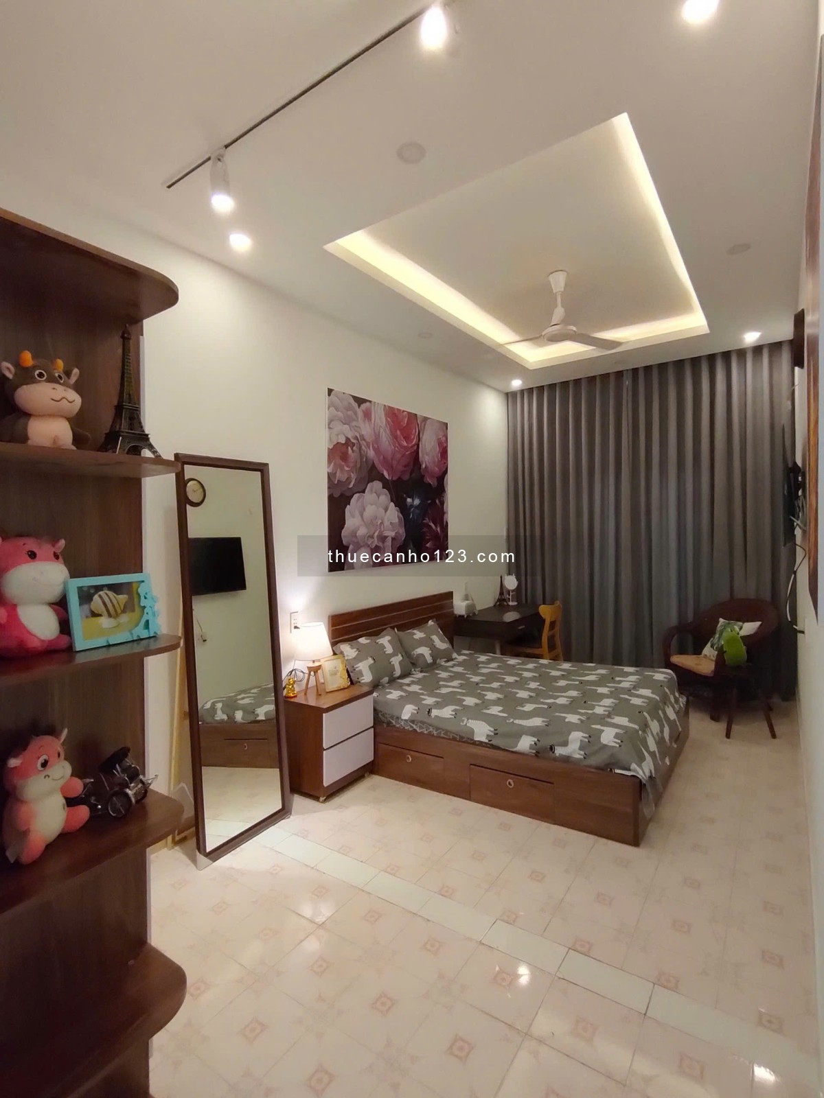 Cho thuê căn hộ dịch vụ 30m² ban công – Giá tốt nhất khu vực Chợ Bàn Cờ, Vườn Chuối, Vòng xoay DC