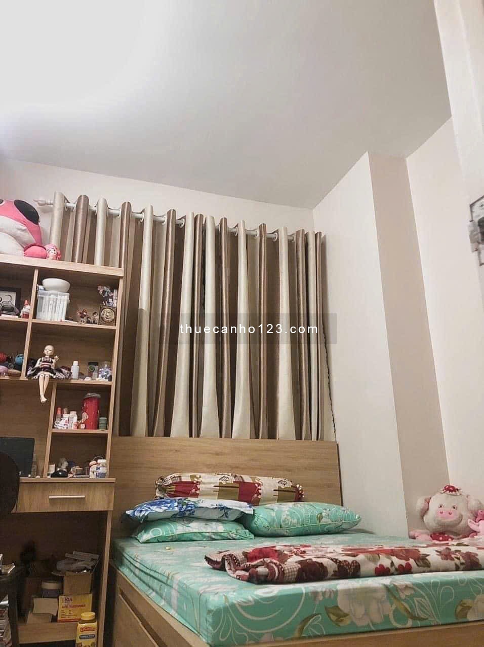 CHung cư Phú Đạt, 48 Ung Văn Khiêm, BT: 3p ngủ, 110m2, full nt, 14tr