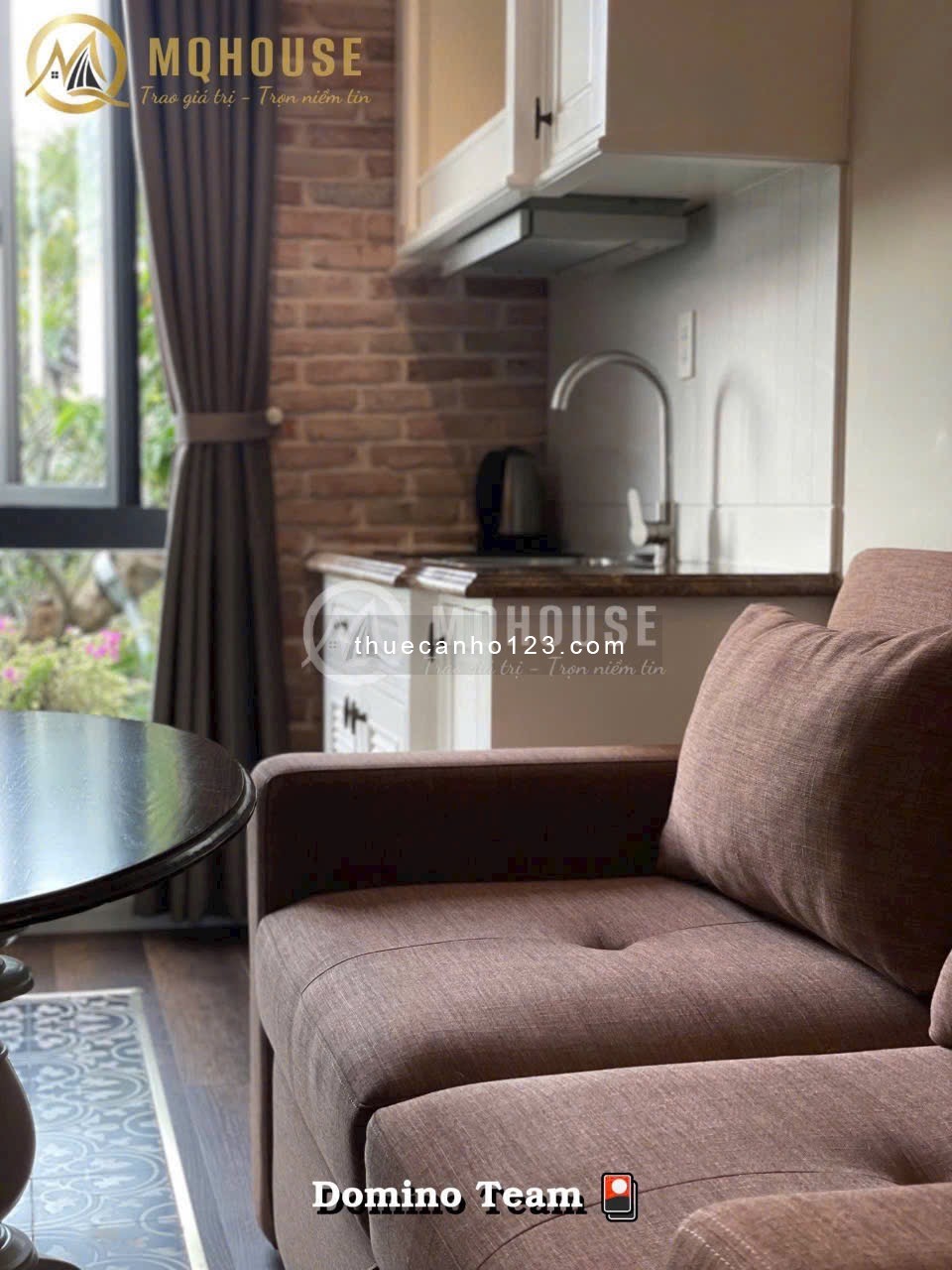 Cho Thuê Căn Hộ 1PN Cao Cấp Full NT Mới , Nhiều Tiện Ích Ngay Thảo Điền