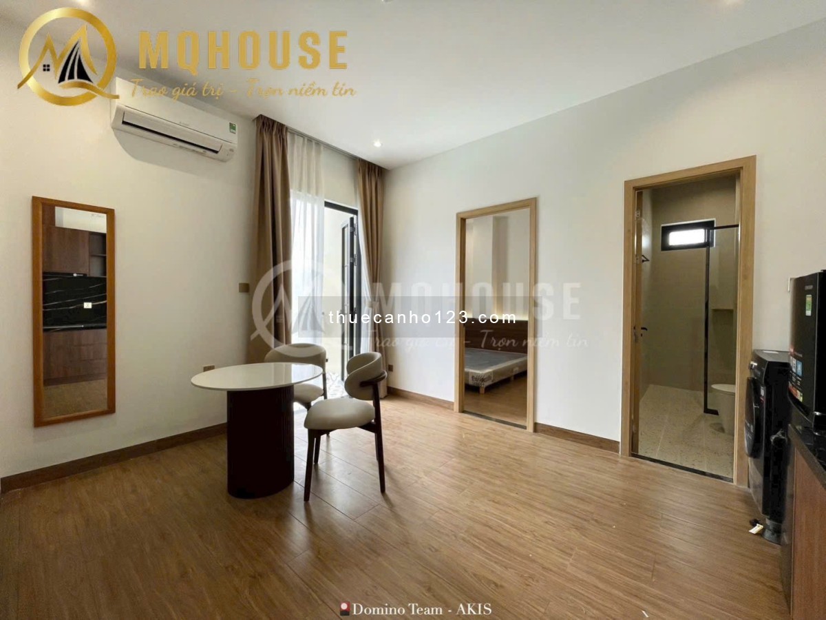 Mới Trống Lại Căn Hộ 1PN Ban Công Full NT Có Gu, Khu Dân Trí Cao Ngay Thảo Điền