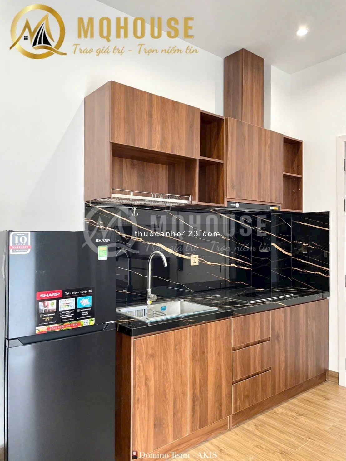 Mới Trống Lại Căn Hộ 1PN Ban Công Full NT Có Gu, Khu Dân Trí Cao Ngay Thảo Điền