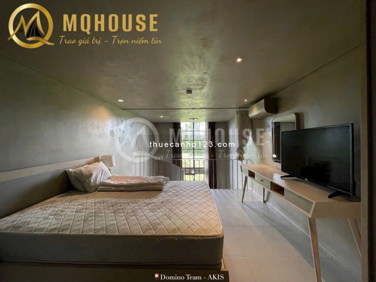 Cho Thuê Căn Hộ Duplex Cao Cấp - Decor Tối Giản Có Gu, Khu Dân Cư Yên Tĩnh Ngay Metro Thảo Điền