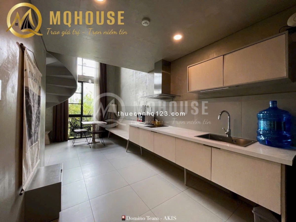 Cho Thuê Căn Hộ Duplex Cao Cấp - Decor Tối Giản Có Gu, Khu Dân Cư Yên Tĩnh Ngay Metro Thảo Điền