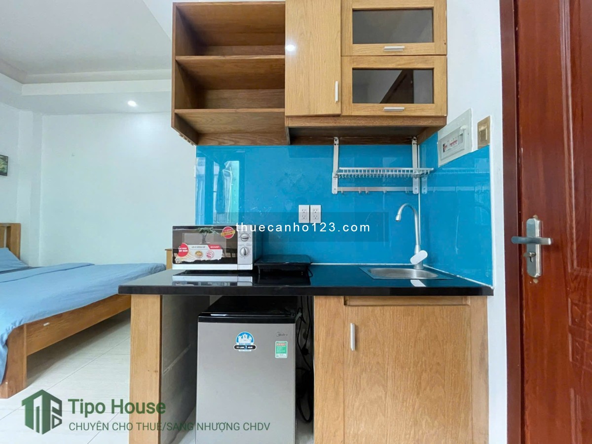 Cho thuê căn hộ Quận 1 đường Hai Bà Trưng - Đầy đủ nội thất, gần công viên Lê Văn Tám, Hồ Con Rùa