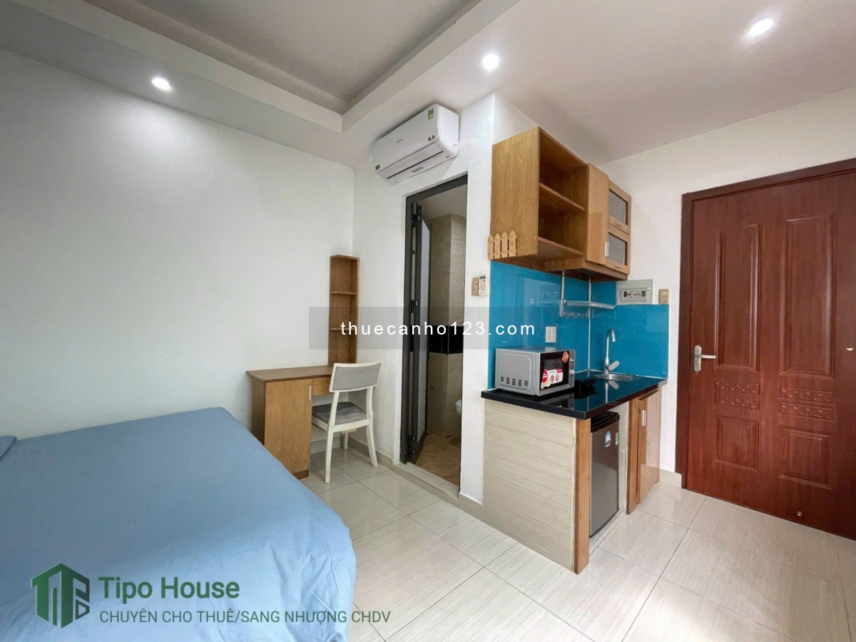 Cho thuê căn hộ Quận 1 đường Hai Bà Trưng - Đầy đủ nội thất, gần công viên Lê Văn Tám, Hồ Con Rùa