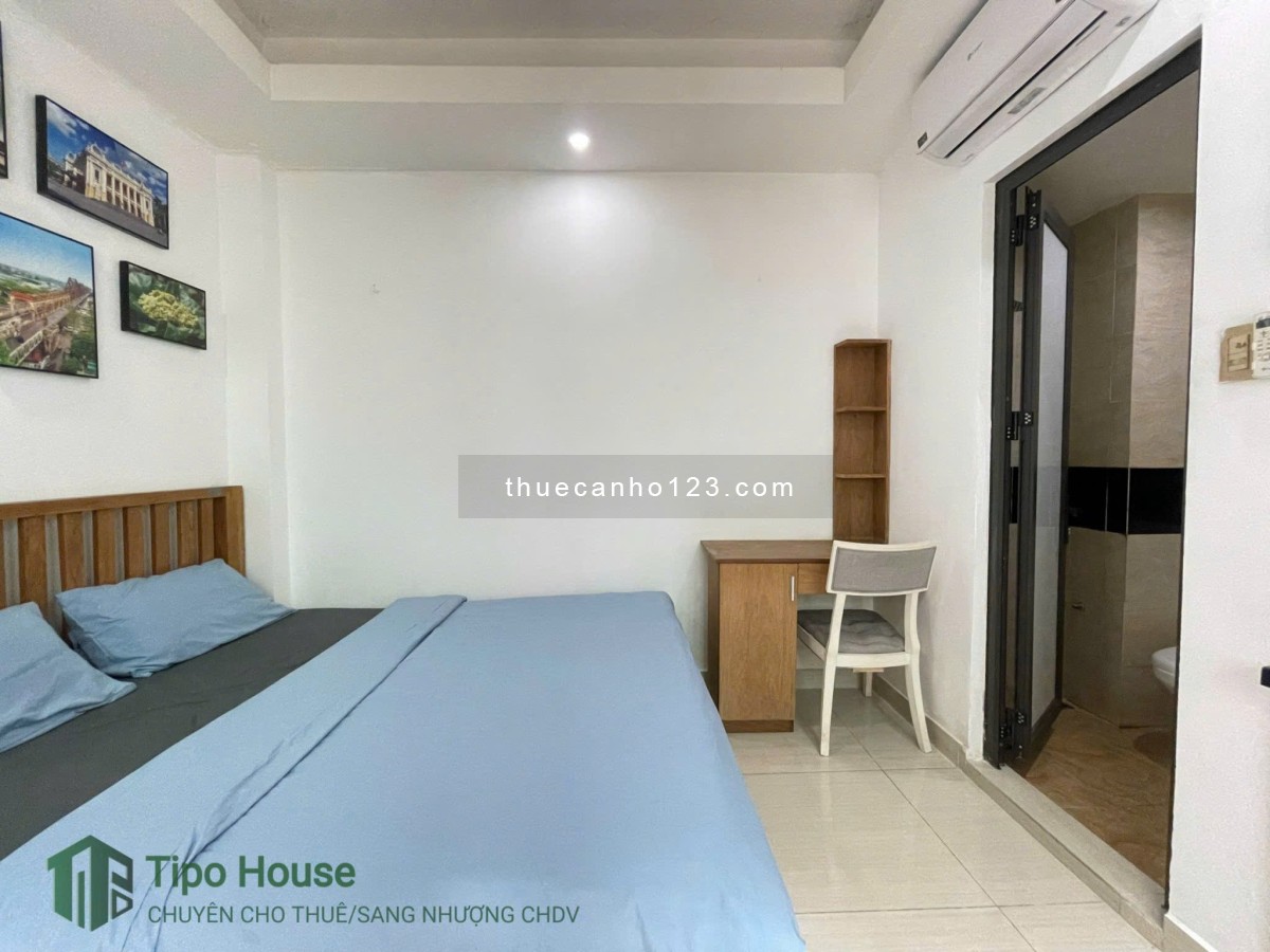 Cho thuê căn hộ Quận 1 đường Hai Bà Trưng - Đầy đủ nội thất, gần công viên Lê Văn Tám, Hồ Con Rùa