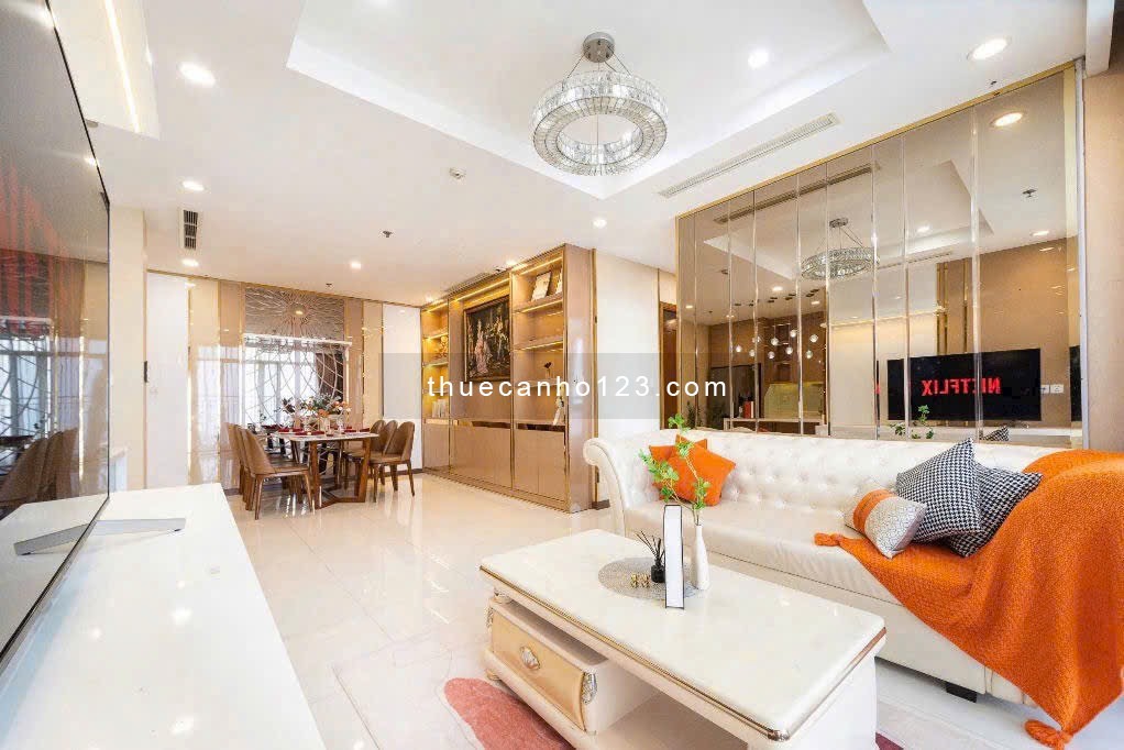 Căn hộ 3PN sang trọng tại Landmark – View thành phố rực rỡ về đêm, hướng mát đón hoàng hôn, nội thất