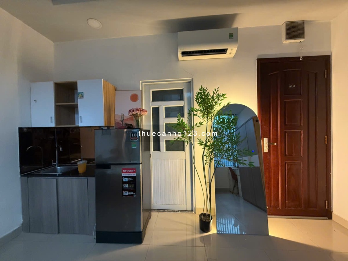 Cho thuê căn hộ Studio Cửa sổ dưới chân cầu Nguyễn Văn Cừ Q8 gần cầu Rạch Ông, cầu chữ Y