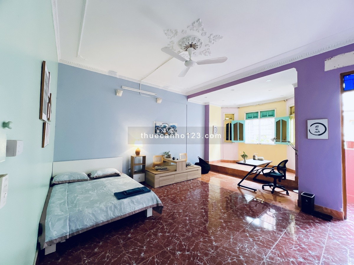 Cho thuê căn hộ Pháp cổ thoáng đãng khu Đảo Ngọc – Trúc Bạch