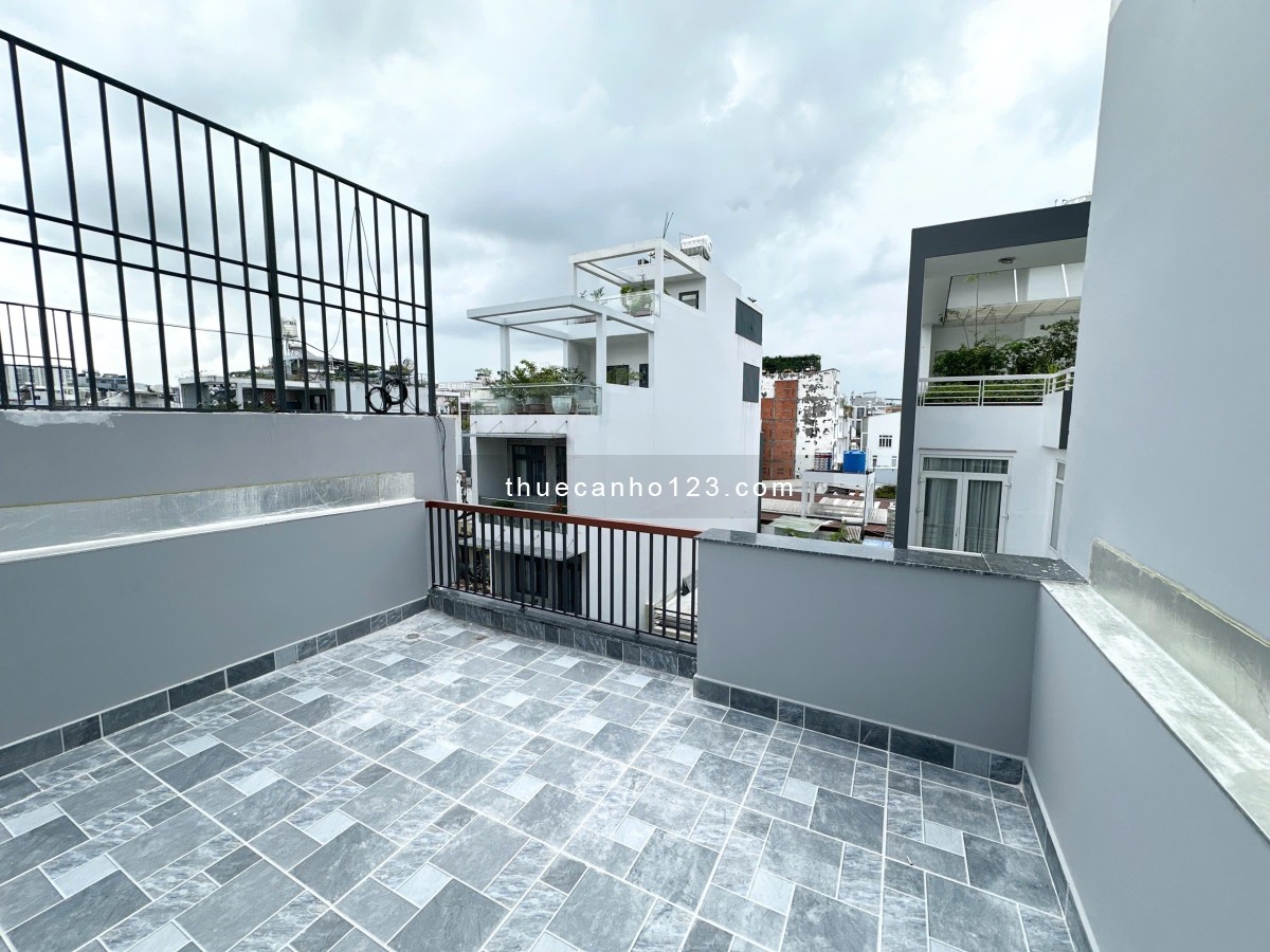 Căn hộ 1PN FULL NT mới 100% 50m2 Cửa Sổ Ban Công rộng Bùi Đình Tuý gần Ngã Tư Hàng Xanh tiện qua Q1