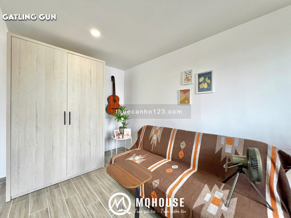 Toà Nhà Vừa Xây Xong Cho Thuê Phòng Dạng Gác - Full Nội Thất - Ngay Trường Sa - Ở Được 4 Ng 4 Xe