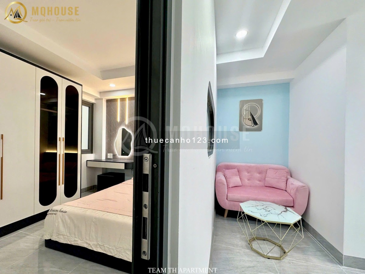 Cho thuê 1PN Bancol - Bóc seal nhà mới, nội thất hiện đại, thang máy - Khu Ung Văn Khiêm, ĐH Hutech