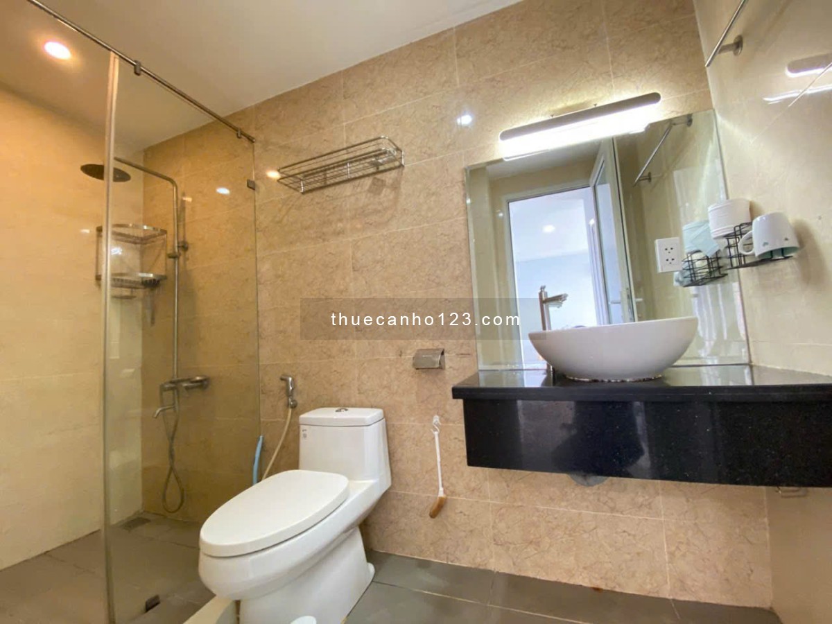 Chung cư Hà Đô, Lê Thị Riêng, Q12: 60m2, 2pn, máy lạnh, 7triệu