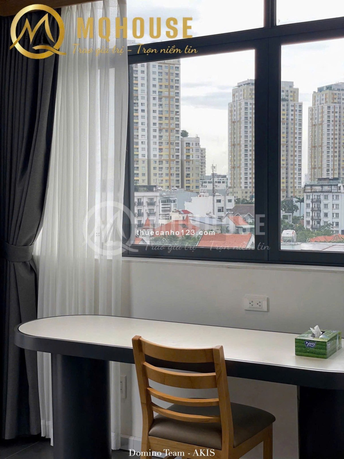 Cho Thuê Căn Hộ Cao Cấp - Dạng 1PN - Full Nội Thất - Ban Công Thoáng ngay Thảo ĐIền