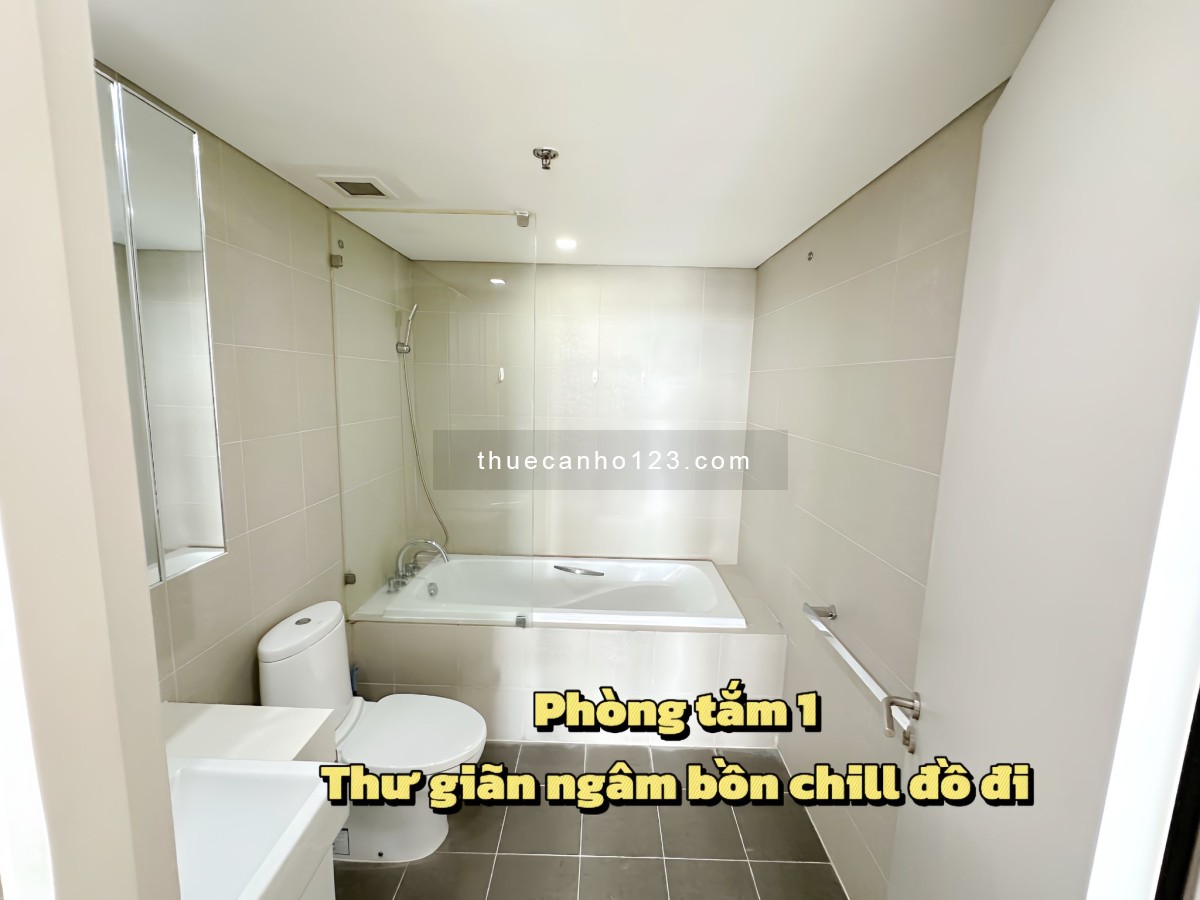 Cho thuê căn hộ ở Bình Thạnh 140m², 3PN, view Landmark, full nội thất
