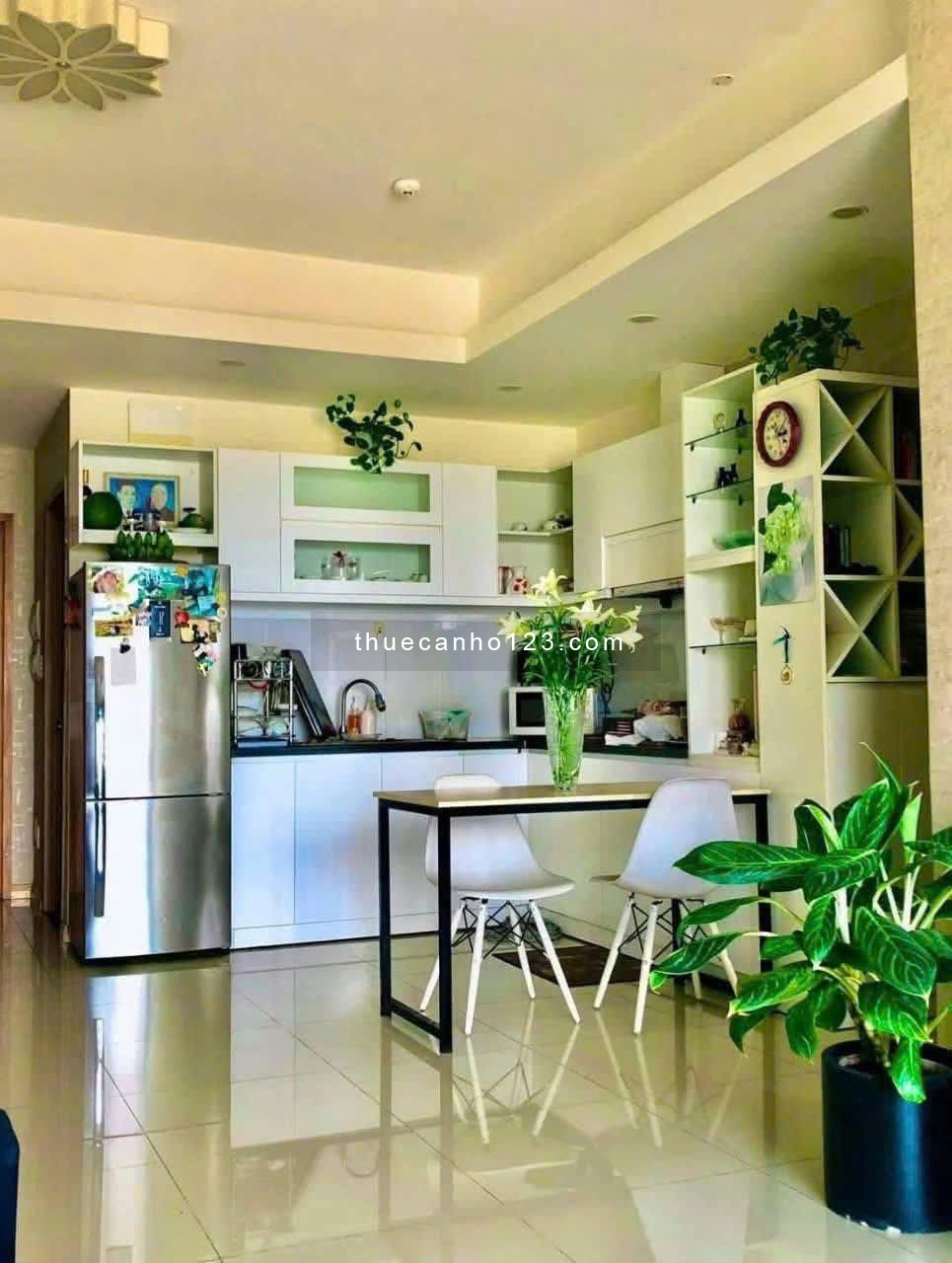 Chung cư Bàu cát, p10, Tân BÌnh: 83m2, 2p ngủ, 2WC, nội thất