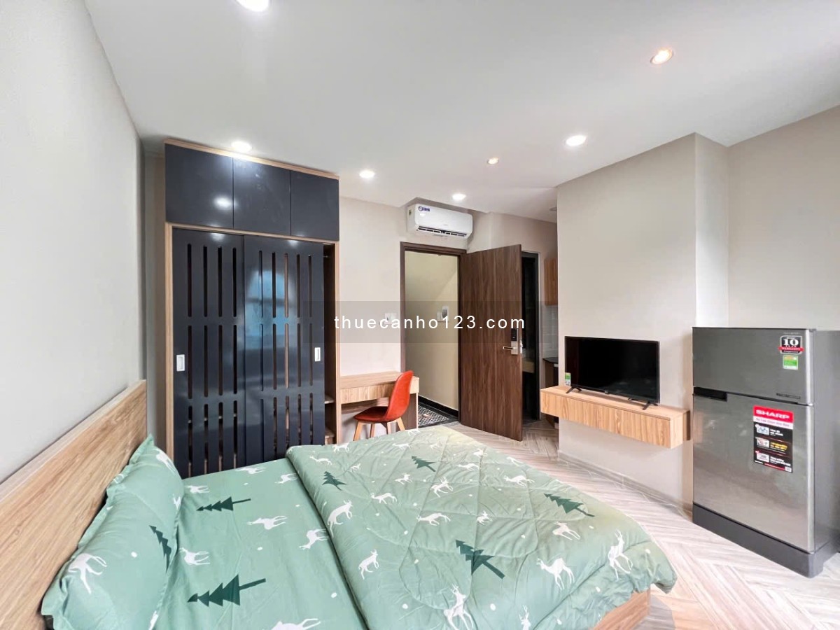 Cho thuê căn hộ phường 5 - Full nội thất gần chợ Hoàng Hoa Thám - Thuận tiện di chuyển Phú Nhuận