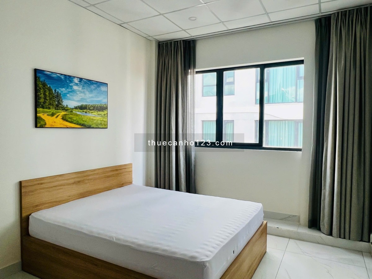 Cho Thuê Căn Hộ 1 Phòng Ngủ, Cửa Sổ Thoáng, Full Nội Thất ngay Nguyễn Văn Hưởng Thảo Điền