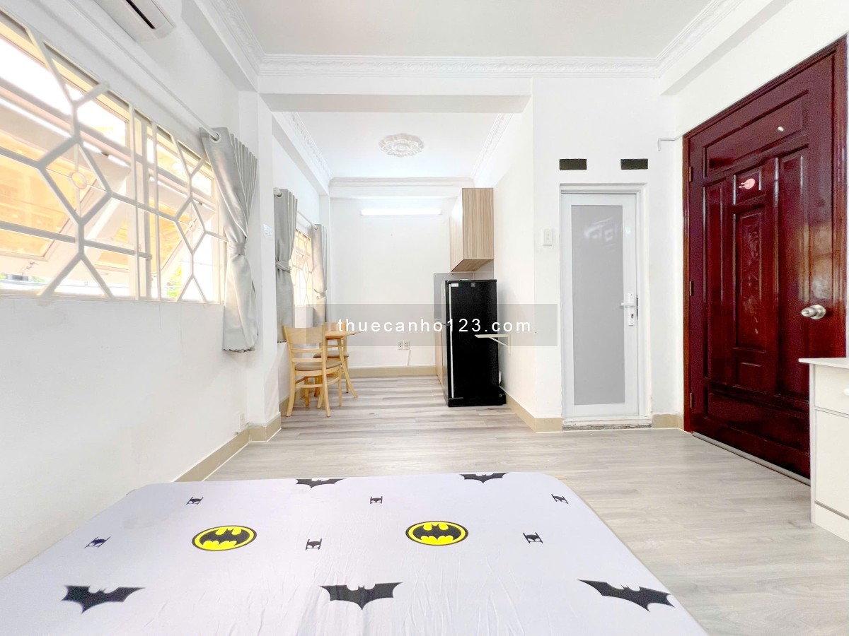 Cho thuê căn hộ Studio full nội thất, trung tâm Quận 10, giá rẻ, ở 3-4 người thoải mái
