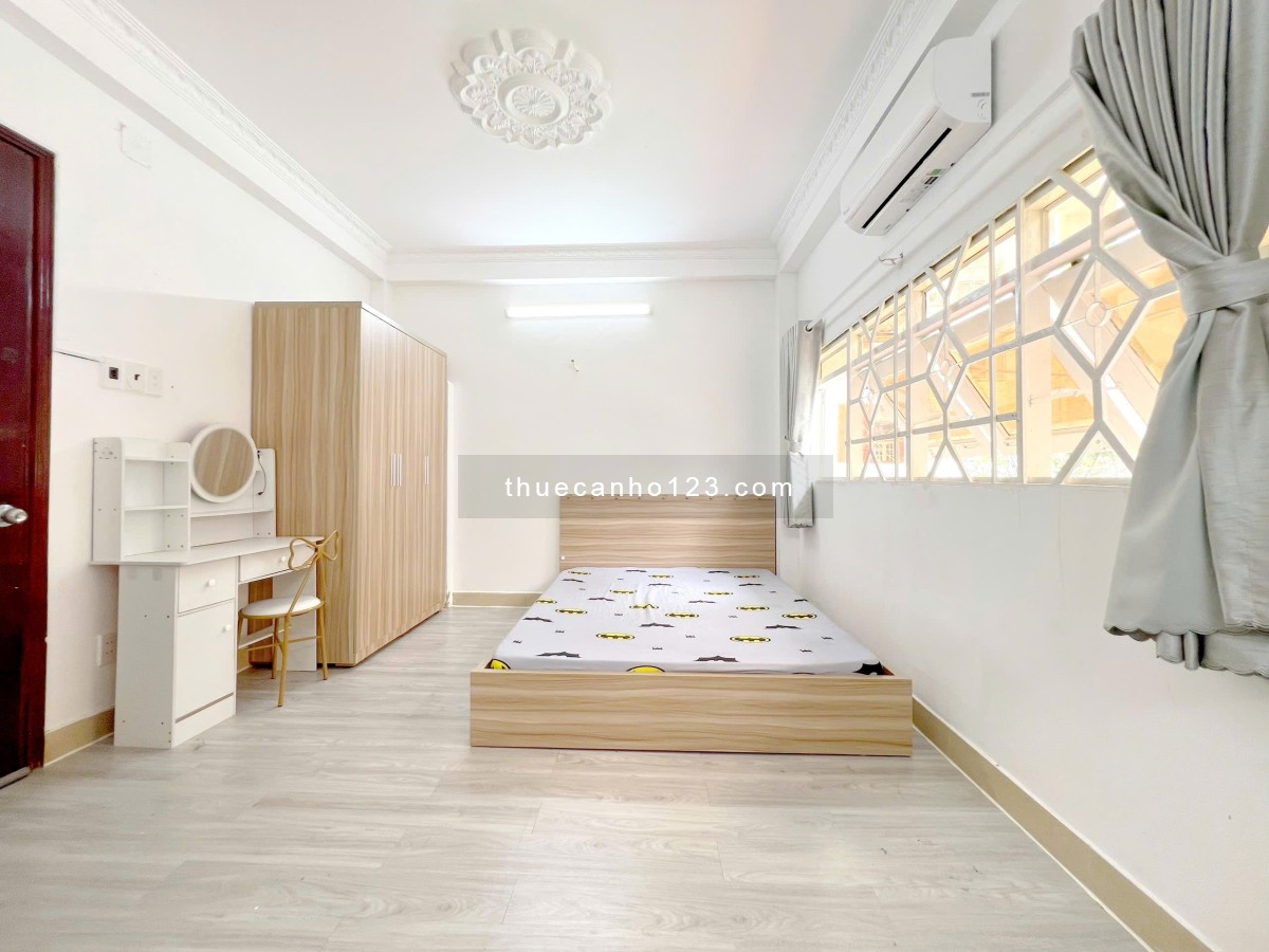 Cho thuê căn hộ Studio full nội thất, trung tâm Quận 10, giá rẻ, ở 3-4 người thoải mái