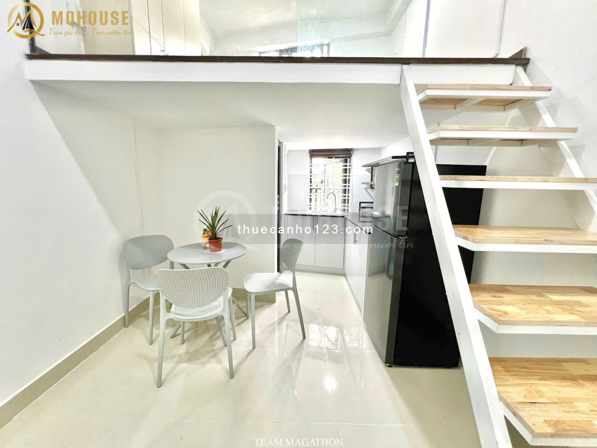 Duplex mới full nội thất- Ở được 4 người - Ngay Thị Nghè Q1 - Gần ngay Hàng Xanh - Hutech, UEF, HIU