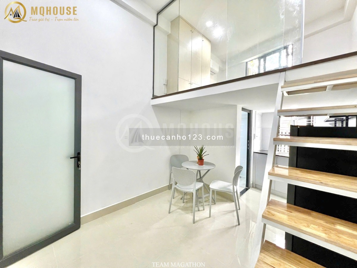 Duplex mới full nội thất- Ở được 4 người - Ngay Thị Nghè Q1 - Gần ngay Hàng Xanh - Hutech, UEF, HIU