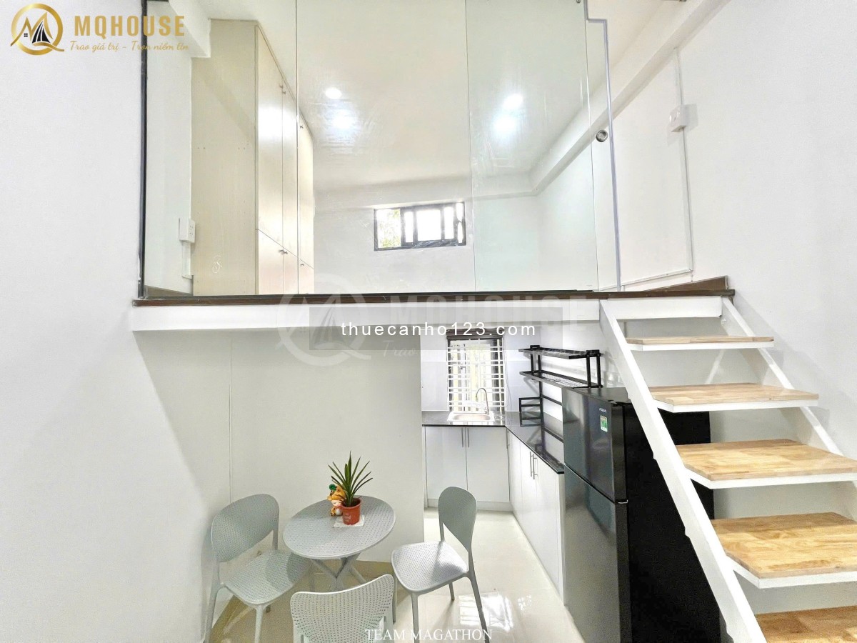 Duplex mới full nội thất- Ở được 4 người - Ngay Thị Nghè Q1 - Gần ngay Hàng Xanh - Hutech, UEF, HIU