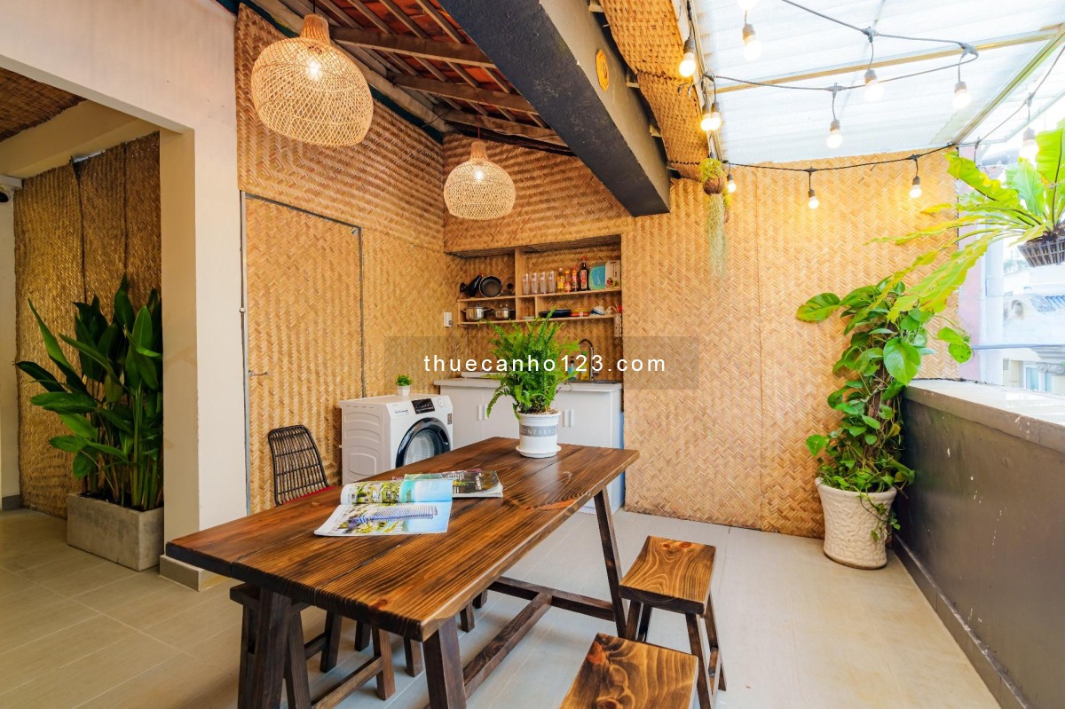 Cho thuê căn hộ Penthouse 1PN + bếp riêng – Pasteur, Bến Nghé, Quận 1
