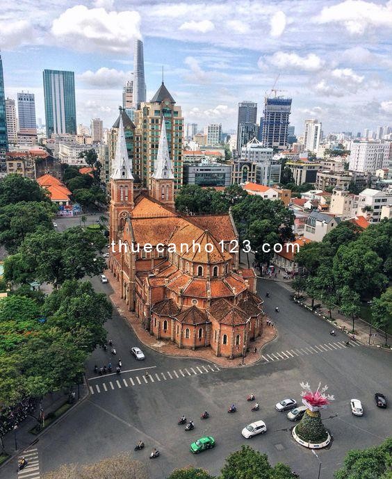 Cho thuê căn hộ Penthouse 1PN + bếp riêng – Pasteur, Bến Nghé, Quận 1