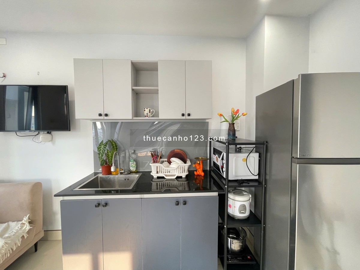 Cho thuê căn hộ Bình Thạnh - PENHOUSE 60M2_FULL NỘI THẤT_NGAY CẦU THỊ NGHÈ