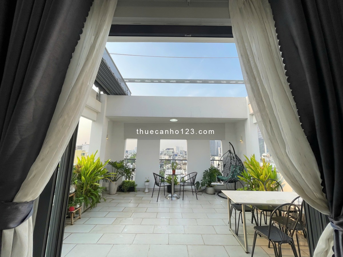 Cho thuê căn hộ Bình Thạnh - PENHOUSE 60M2_FULL NỘI THẤT_NGAY CẦU THỊ NGHÈ