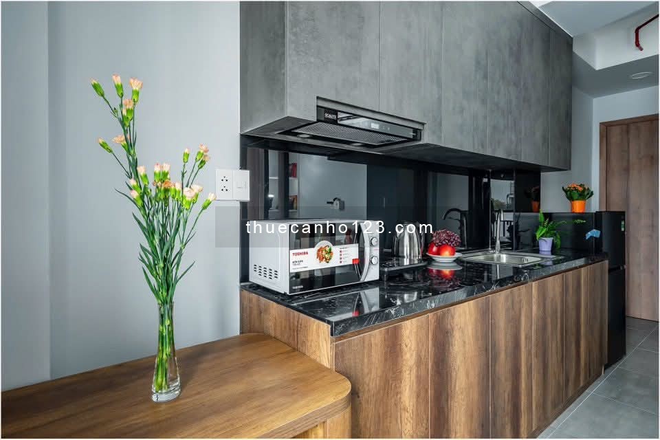 Căn Hộ Mới 1 Phòng Ngủ Ban Công, Full Nội Thất, Thang Máy.Ngay Nguyễn Gia Trí, Hutech, Hồng Bàng,...