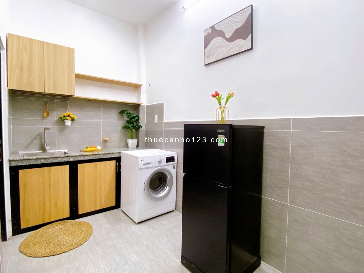 Căn hộ Duplex ở 4 người 4 xe tại khu Đại học Bình Thạnh