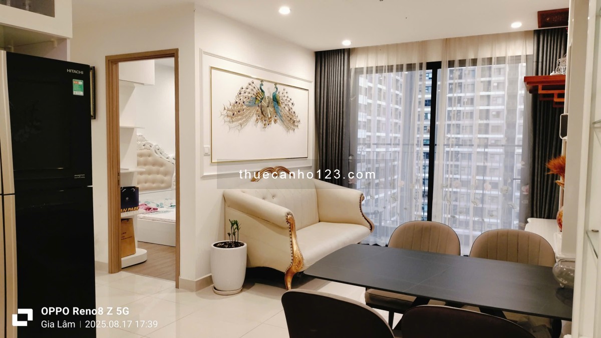 Cho thuê căn 2 ngủ 2vs Vinhomes Ocean Park - 8,5tr bao phí - Full đồ