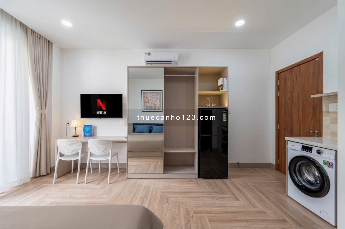Dự Án Căn Hộ 1PN Studio Đầy Đủ Tiện Nghi Gần CV Hoàng Văn Thụ - Phường 2, phường 4 - Quận Tân Bình