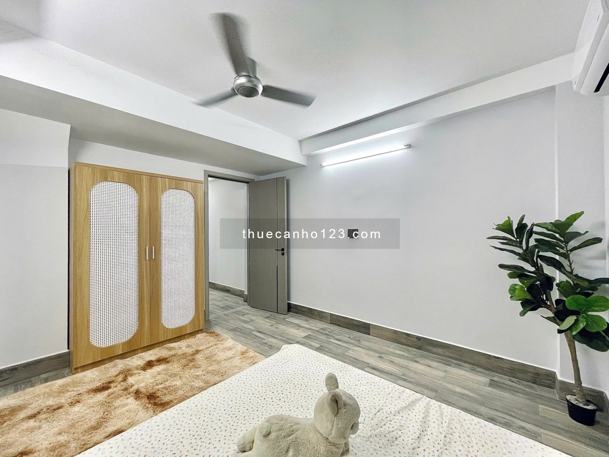 Căn hộ 1 phòng ngủ full tiện nghi, riêng biệt yên tĩnh Tân Bình gần công viên Hoàng Văn Thụ