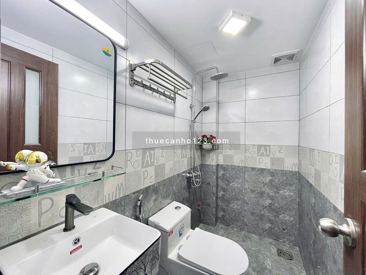 Căn hộ 1 phòng ngủ full tiện nghi, riêng biệt yên tĩnh Tân Bình gần công viên Hoàng Văn Thụ