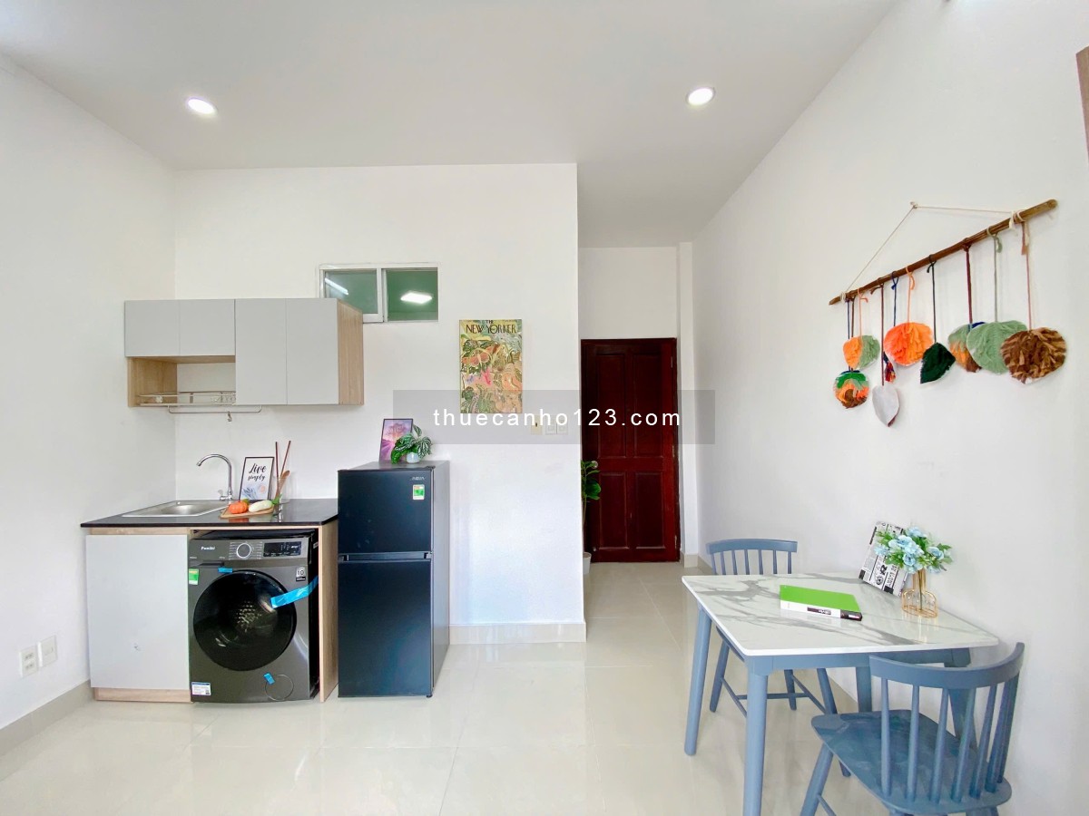Căn hộ studio full nội thất thoáng mát Tân Bình ngay sân bay Tân Sơn Nhất
