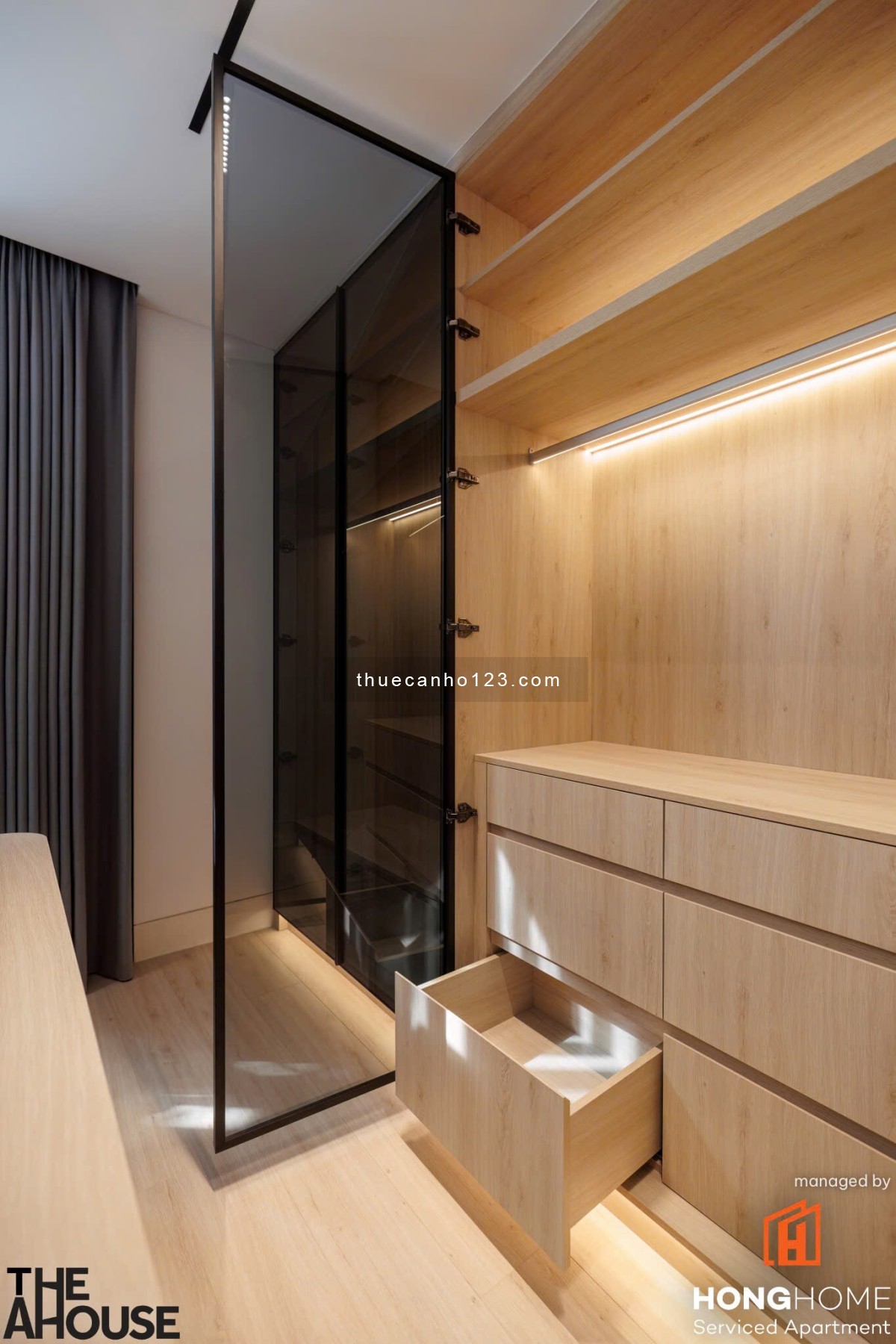 Cho thuê căn hộ 1PN Q1 đường Nguyễn Thị Minh Khai gần cầu Ba Son, phố đi bộ Nguyễn Huệ