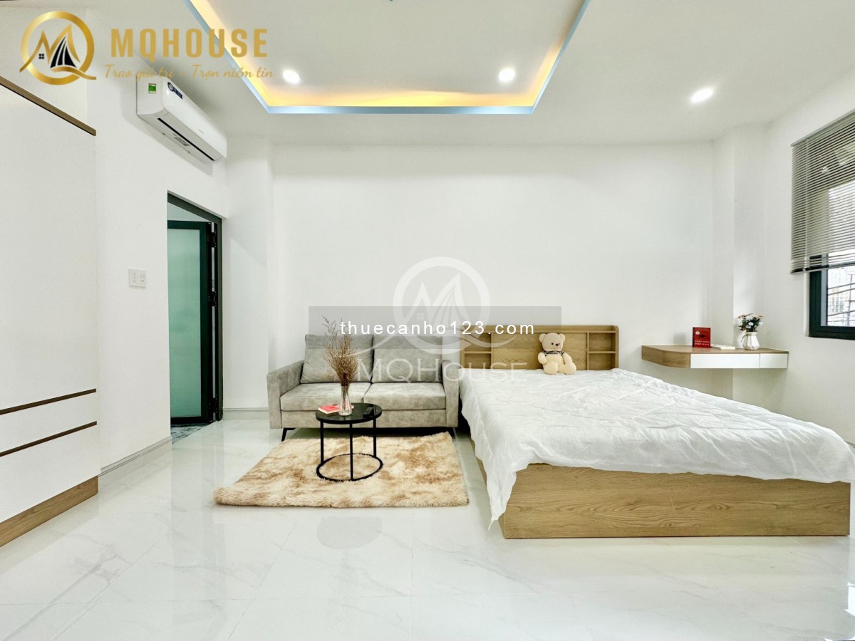 CHO THUÊ CĂN HỘ BAN CÔNG NỘI THẤT ĐẸP GẦN NGÃ TƯ BẢY HIỀN GIÁP Q10