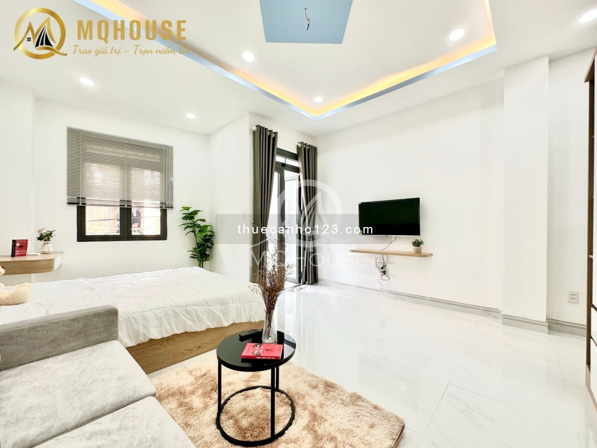 CHO THUÊ CĂN HỘ BAN CÔNG NỘI THẤT ĐẸP GẦN NGÃ TƯ BẢY HIỀN GIÁP Q10