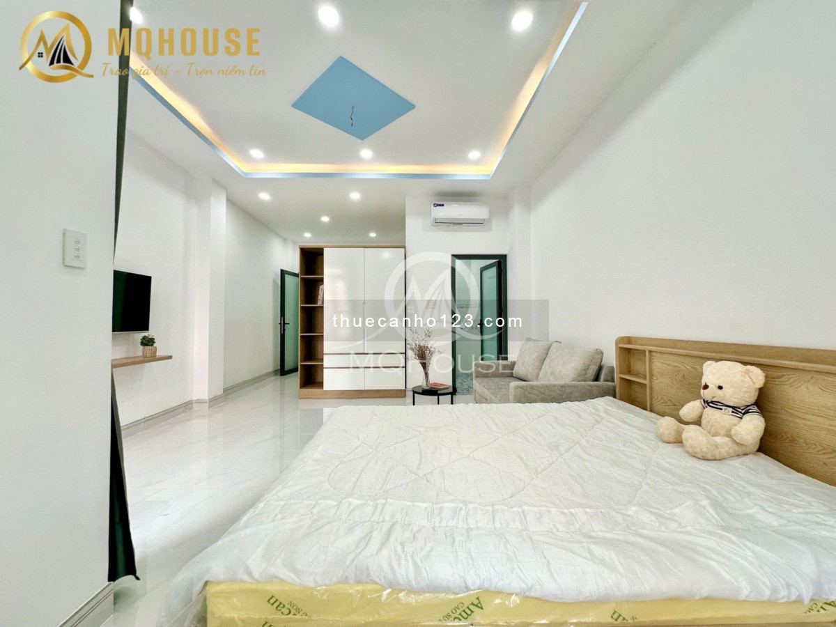 CHO THUÊ CĂN HỘ BAN CÔNG NỘI THẤT ĐẸP GẦN NGÃ TƯ BẢY HIỀN GIÁP Q10