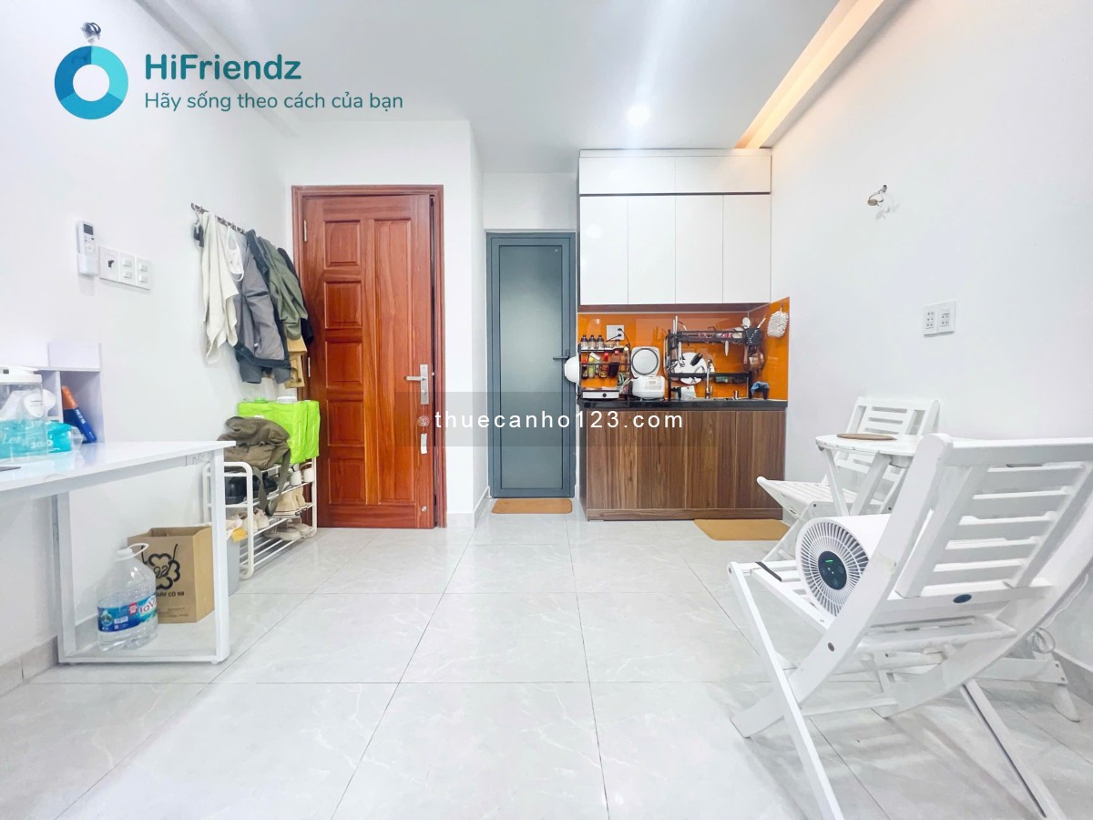 ‎Cho thuê Căn Hộ 1PN - Có Ban Công Thoáng Mát - Gần Hàng Xanh