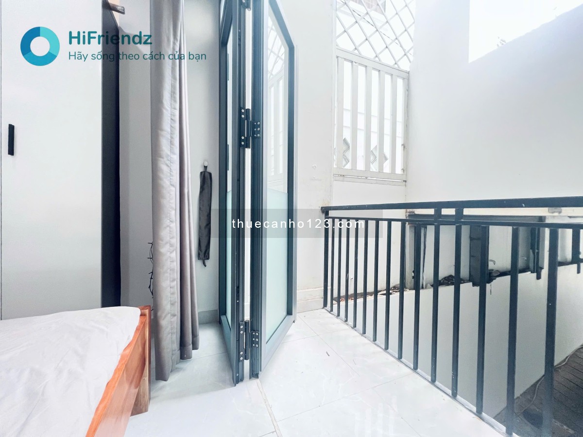 ‎Cho thuê Căn Hộ 1PN - Có Ban Công Thoáng Mát - Gần Hàng Xanh