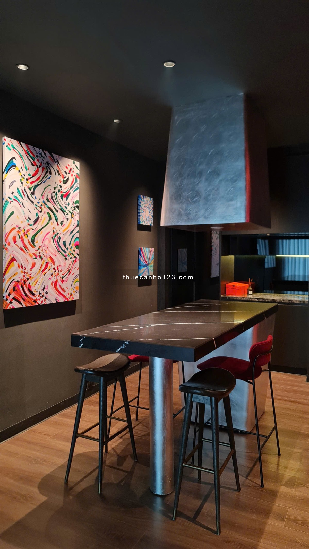 Thuê 1PN thiết kế lạ VISTA VERDE Full NT 54m2 tầng cao 16 TRIỆU, quận 2 Thạnh Mỹ Lợi