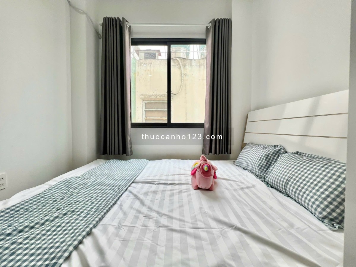 Phòng cho thuê Studio tách bếp, full nội thất, cửa sổ thoáng – Nơ Trang Long, Bình Thạnh gần VLU cs2