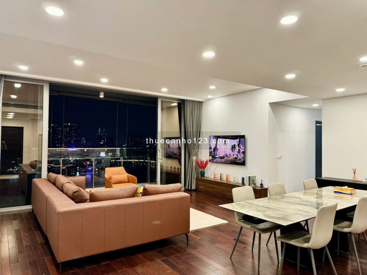 Cho thuê căn hộ 3 phòng ngủ view pháo hoa độc bản tại Empire City