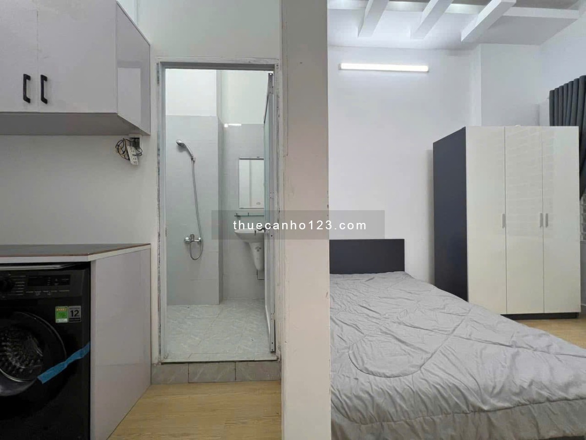 Studio cho Sinh Viên Bình Thạnh, Máy Giặt Riêng, Gần Landmark81, Hutech, Ngoại Thương, GTVT
